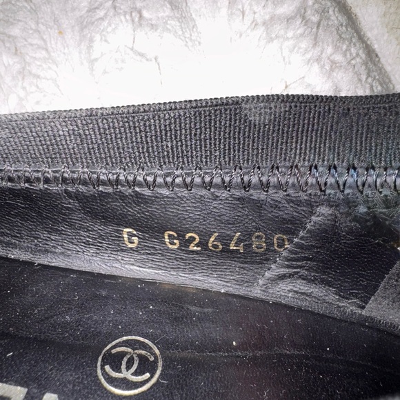 Chanel Black Women's ballerina ruffle flats Shoes - Picture 10 of 10